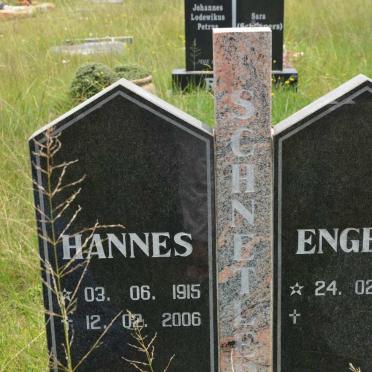 SCHNETLER Hannes 1915-2006 &amp; Engela 1933-