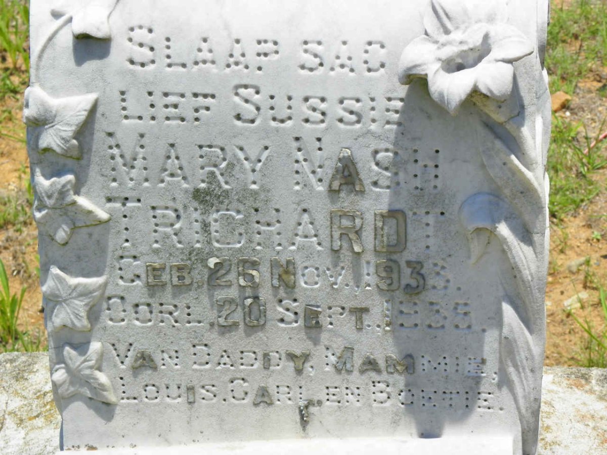 TRICHARDT Mary Nash 1933-1935