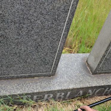 TERBLANCHE Tom 1914-2002 &amp; Marie 1917-1989