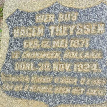 THEYSSEN Hagen 1871-1924