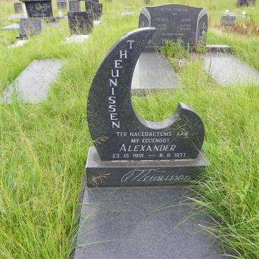 THEUNISSEN Alexander 1901-1977