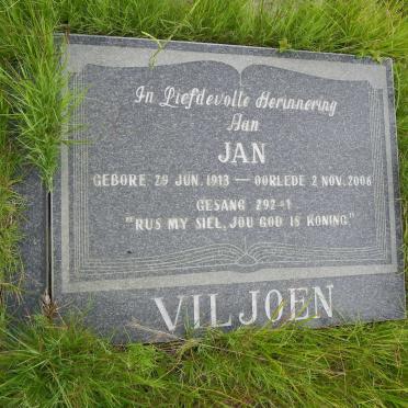 VILJOEN Jan 1913-2006