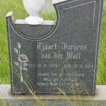 WALT Tjaart Jurgens, van der 1964-1984