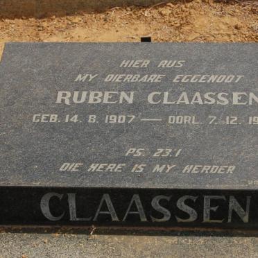 CLAASSEN Ruben 1907-1973