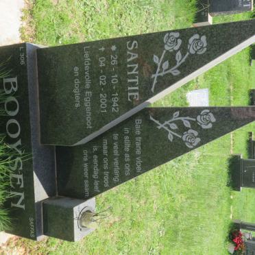 BOOYSEN Santie 1942-2001