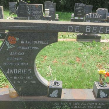 BEER Andries, de 1920-2001 & C.E. 1920-1995 _1