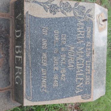 BERG Maria Magdalena, v.d. 1942-1948