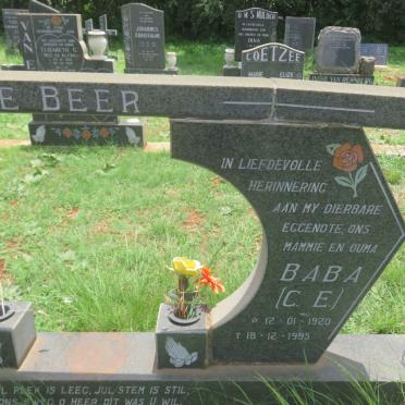 BEER Andries, de 1920-2001 & C.E. 1920-1995 _2