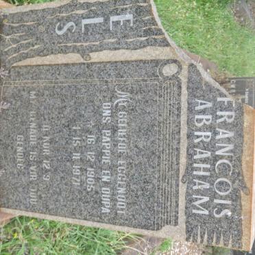 ELS Francois Abraham 1905-1971