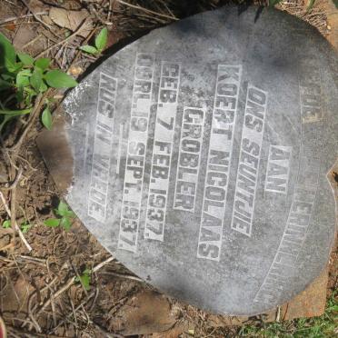 GROBLER Koert Nicolaas 1937-1937