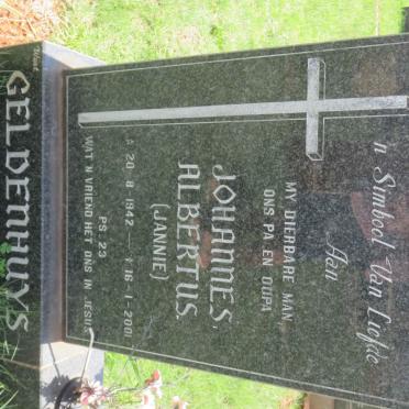 GELDENHUYS Johannes Albertus 1942-2001