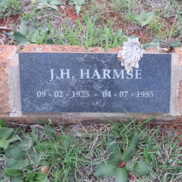HARMSE J.H. 1925-1985