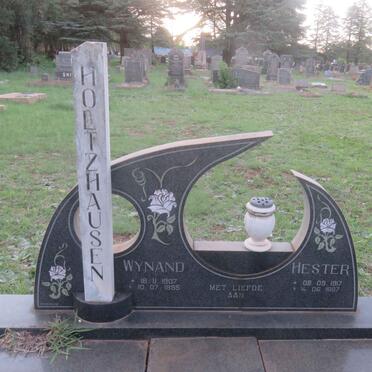 HOLTZHAUSEN Wynand 1907-1985 & Hester 1917-1987
