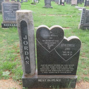 JORDAN Mthuzimele John 1965-2005