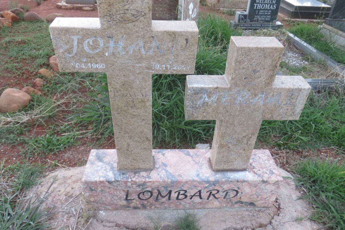 LOMBARD Johann 1960-2011 & Meraai