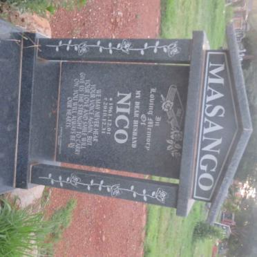 MASANGO Nico 1961-2010
