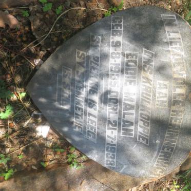 MALAN Eddie 1935-1938