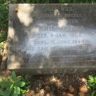 MINNE Annie Jacoba 1904-1940