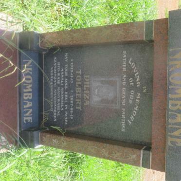 NKOMBANE Diliza Tolbert 1949-2007