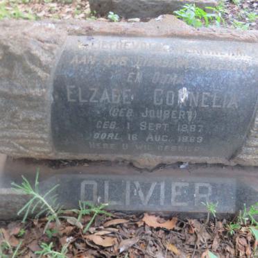 OLIVIER Elsabe Cornelia nee JOUBERT 1897-1963