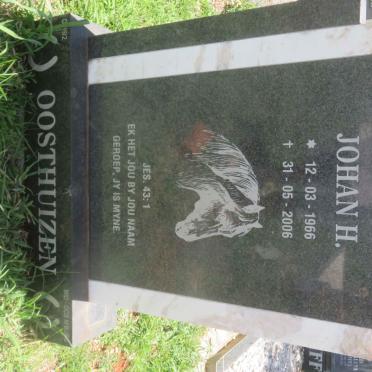 OOSTHUIZEN Johan H. 1966-2006
