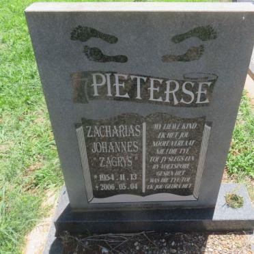 PIETERSE Zacharias Johannes 1954-2006