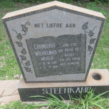STEENKAMP Cornelius Wilhelmus 1968-1989