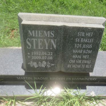 STEYN Miems 1952-2009