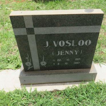 VOSLOO J. 1921-1997