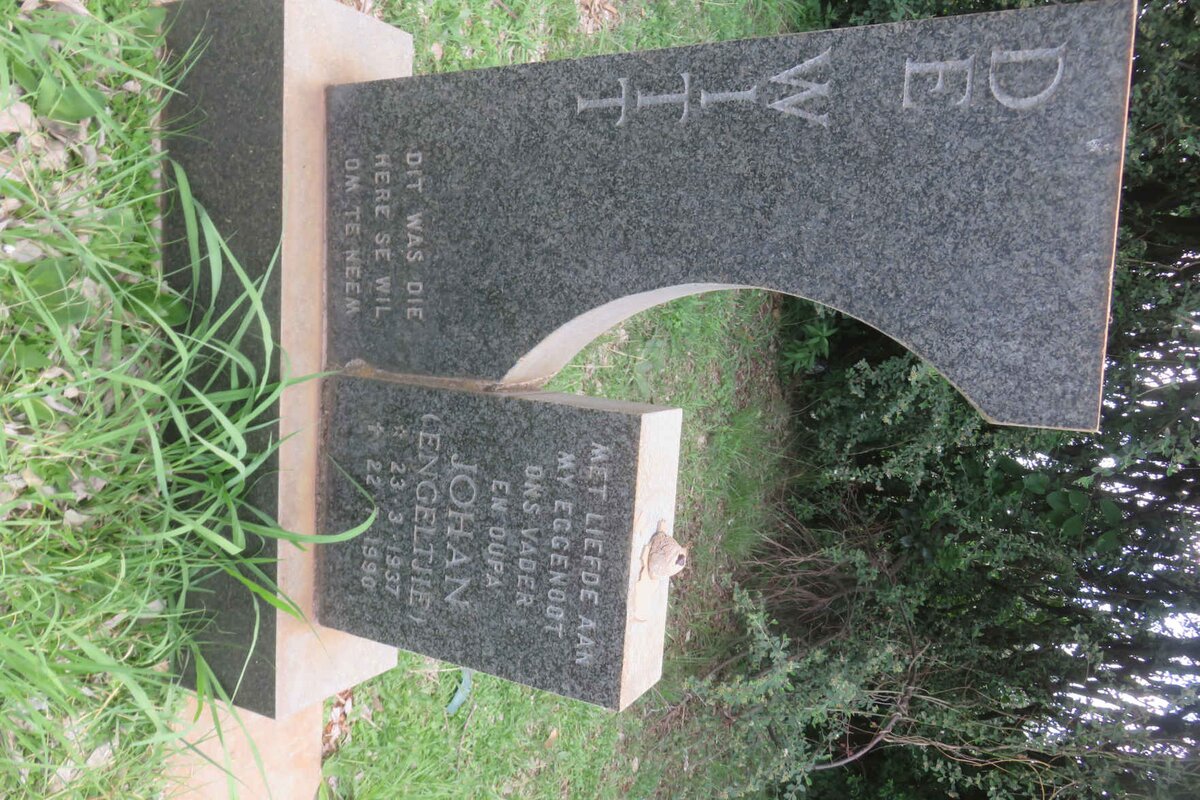 WITT Johan, de 1937-1990