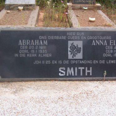 SMITH Abraham 1891-1935 &amp; Anna Elizabeth AHLERS 1891-1978
