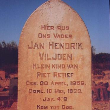 VILJOEN Jan Hendrik 1858-1933