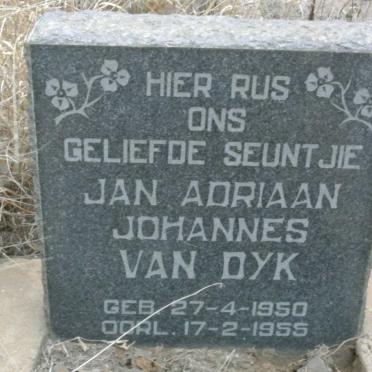 DYK Jan Adriaan Johannes, van 1950-1955