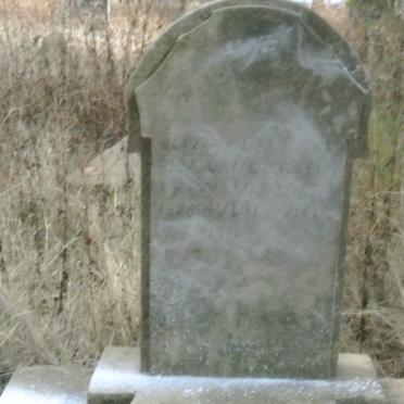 DYK Elizabeth Frederica, van nee PRENSLOO 1888-1912