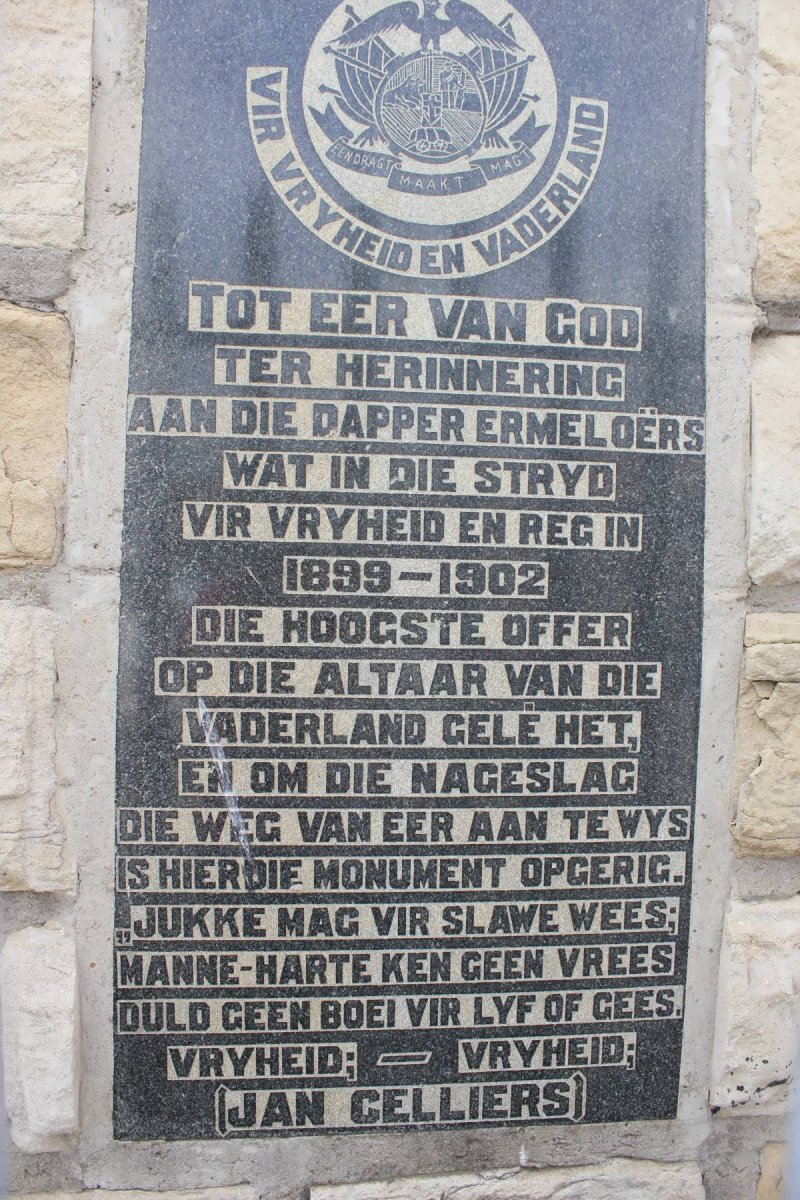 5. Ter herinnering aan dapper Ermeloërs - 1899-1902