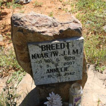 BREEDT W.J.I.M. 1929-2007 &amp; Annelie 1942-