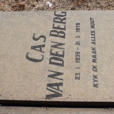 BERG Cas, van den 1935-1979