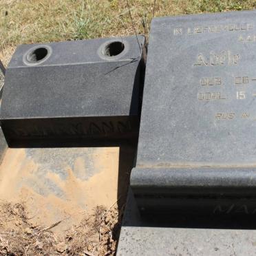 BUHRMANN Johannes Rudolph 1888-1968 &amp; Adéle Elize 1891-1975 