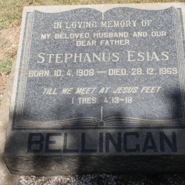 BELLINGAN Stephanus Esias 1908-1969