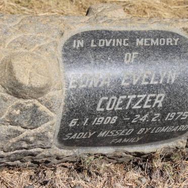 COETZER Edna Evelyn 1908-1975