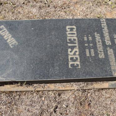 COETSEE Stephanus Johannes Jacobus 1939-1990