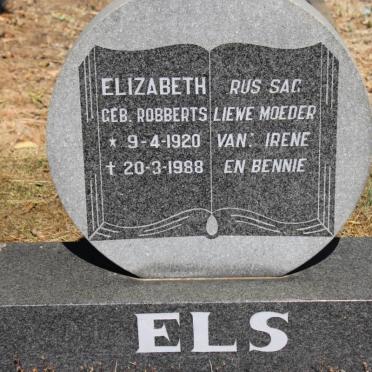 ELSE Elizabeth nee ROBBERTS 1920-1988