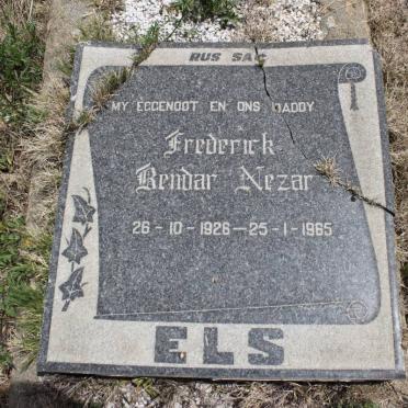 ELS Frederick Bendar Nezar 1928-1965
