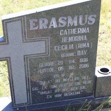 ERASMUS Catherina Hendrina Cecilia geb DAY 1936-2006