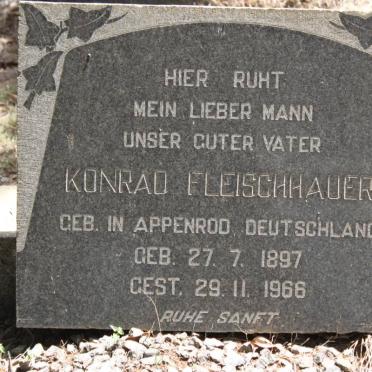 FLEISCHHAUER Konrad 1897-1966