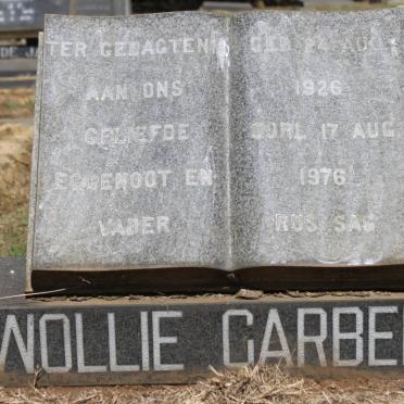 GARBERS Wollie 1926-1976
