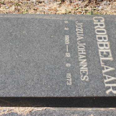 GROBBELAAR Jozua Johannes 1920-1973