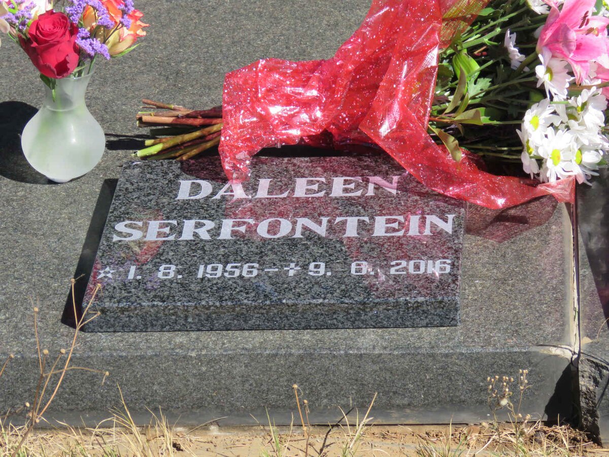 SERFONTEIN Daleen 1956-2016