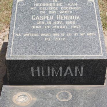 HUMAN Casper Hendrik 1886-1967