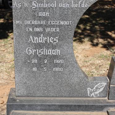 HORN Andries Christiaan 1920-1980